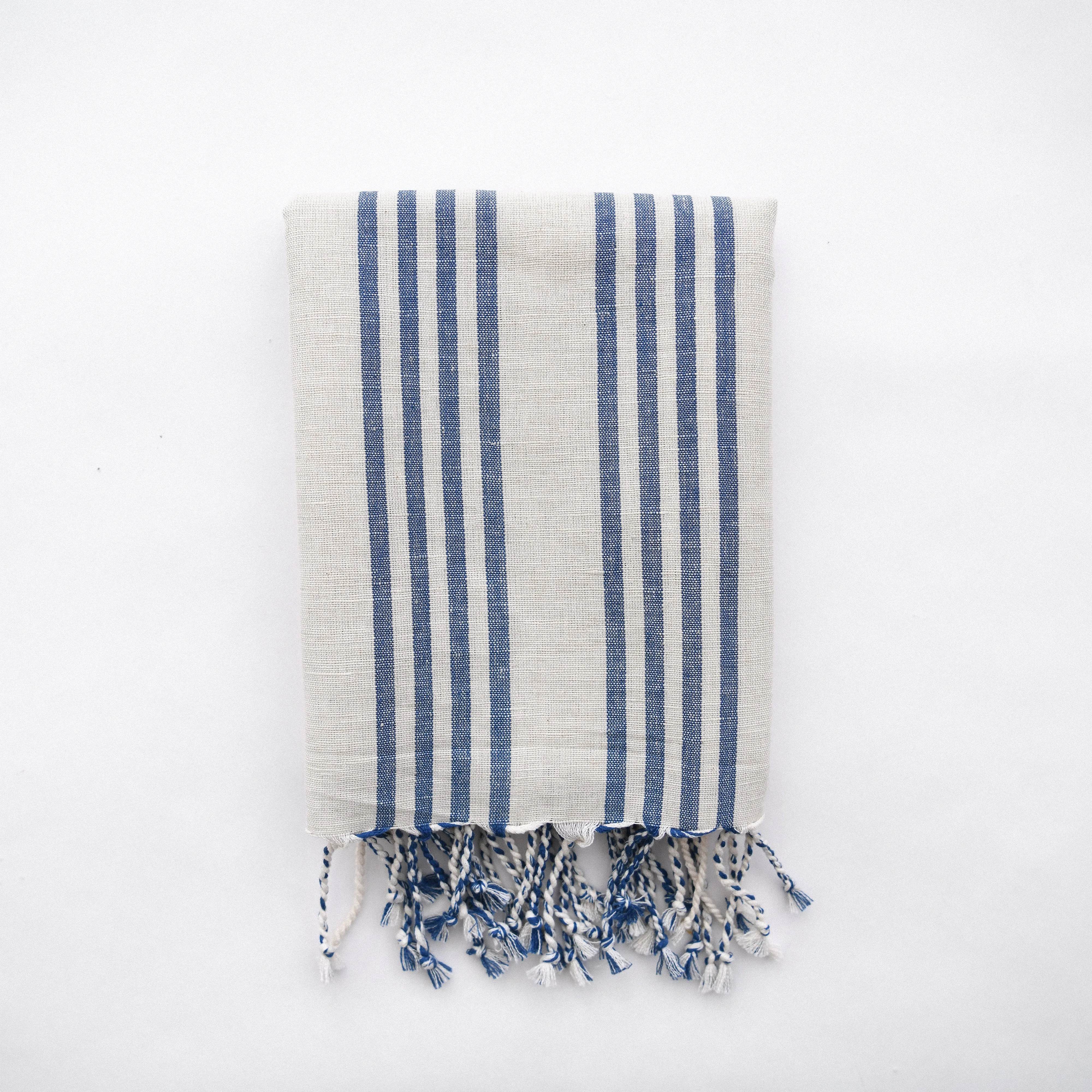 New! Spring Linen   Cotton Ticking Hand Towel