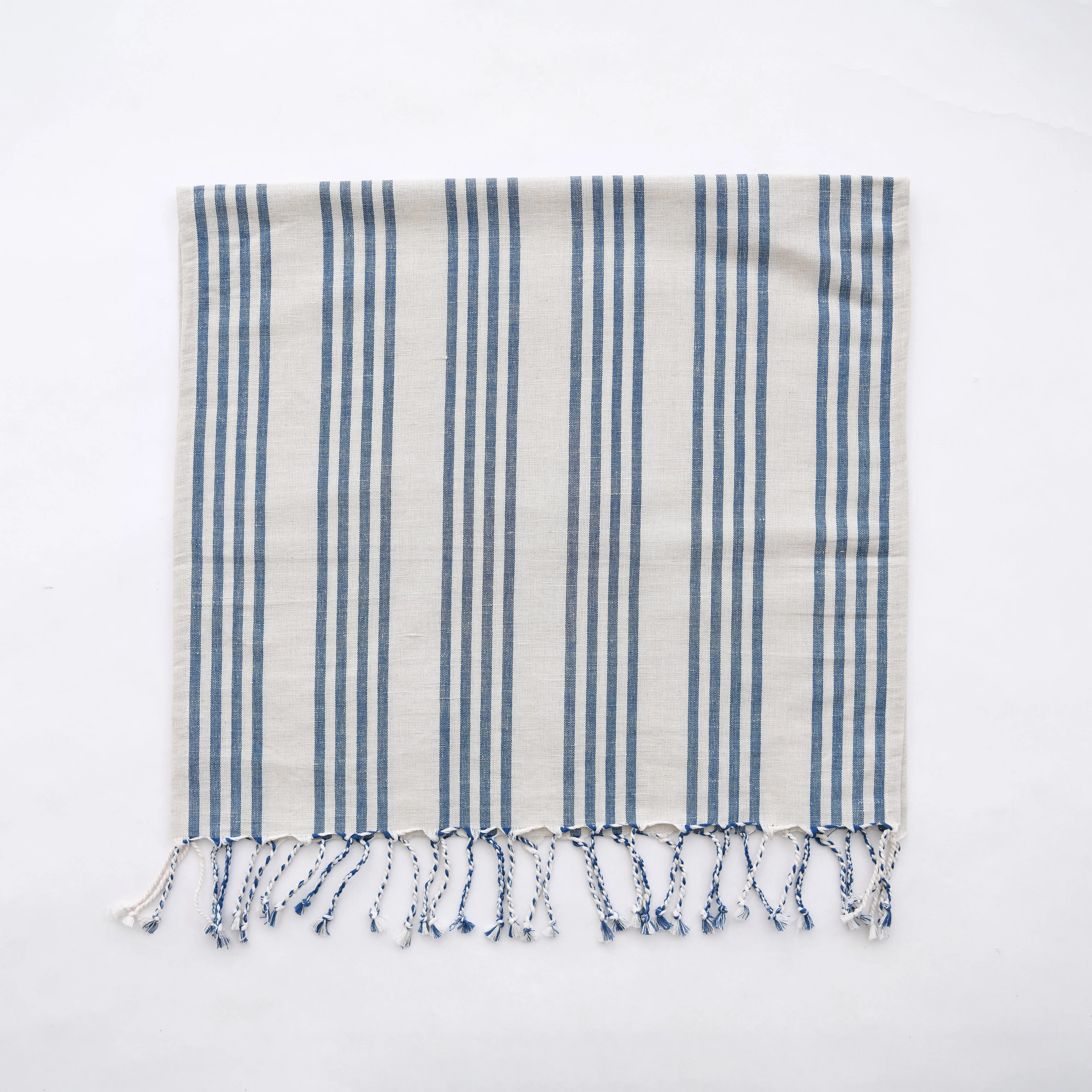 New! Spring Linen   Cotton Ticking Hand Towel