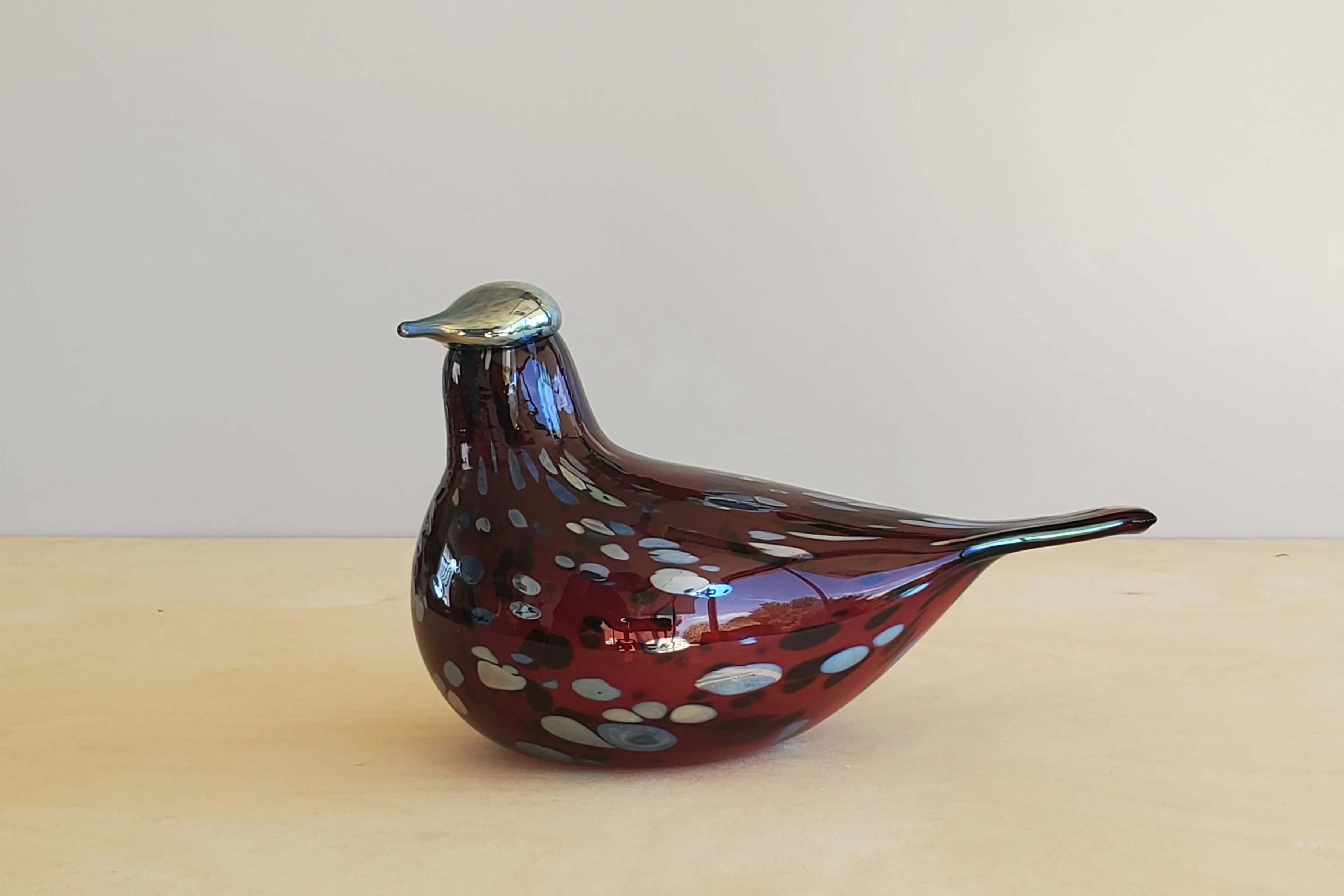 Oiva Toikka Ruby Red Bird