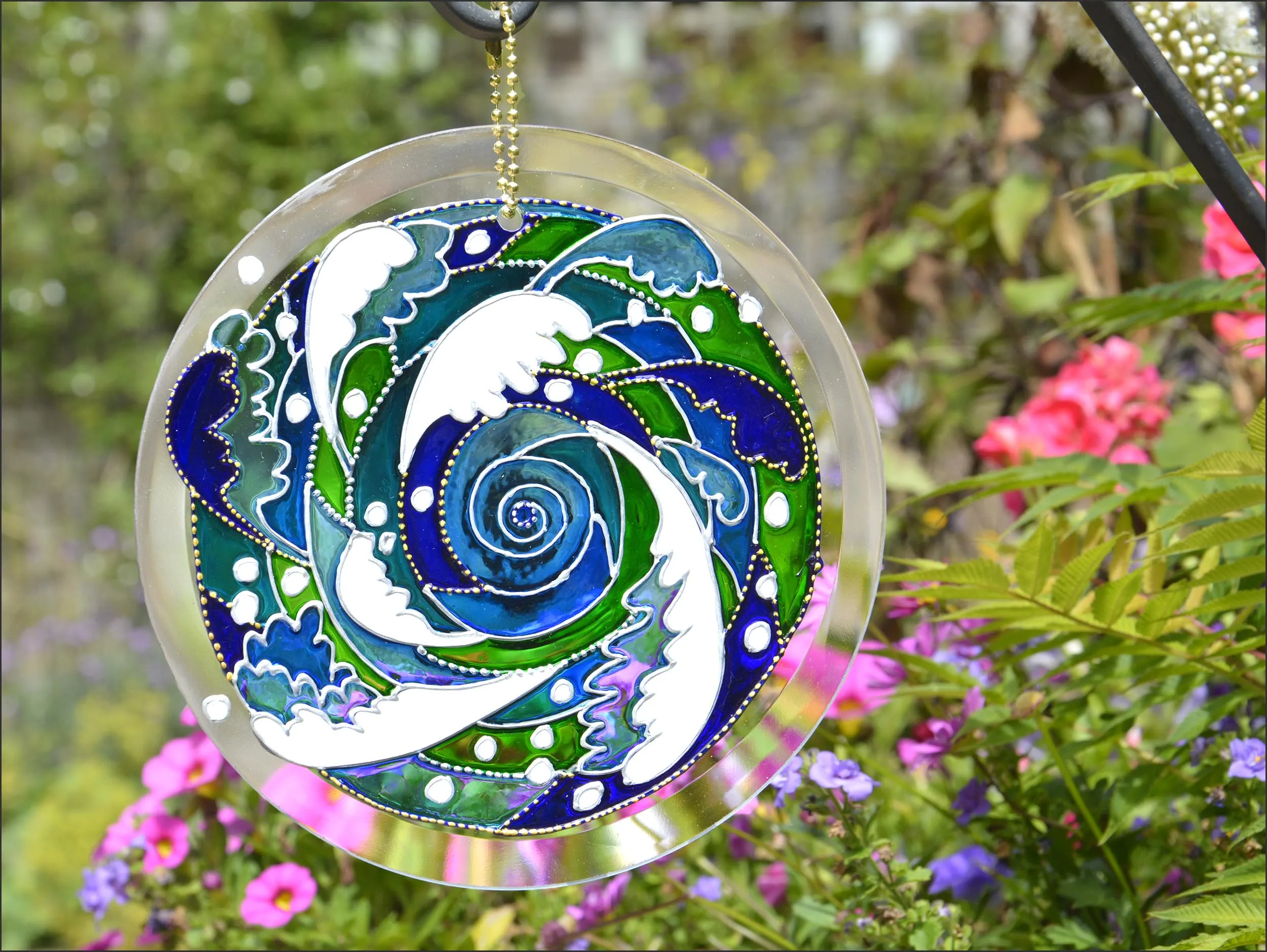 Oriental Whirlpool Suncatcher