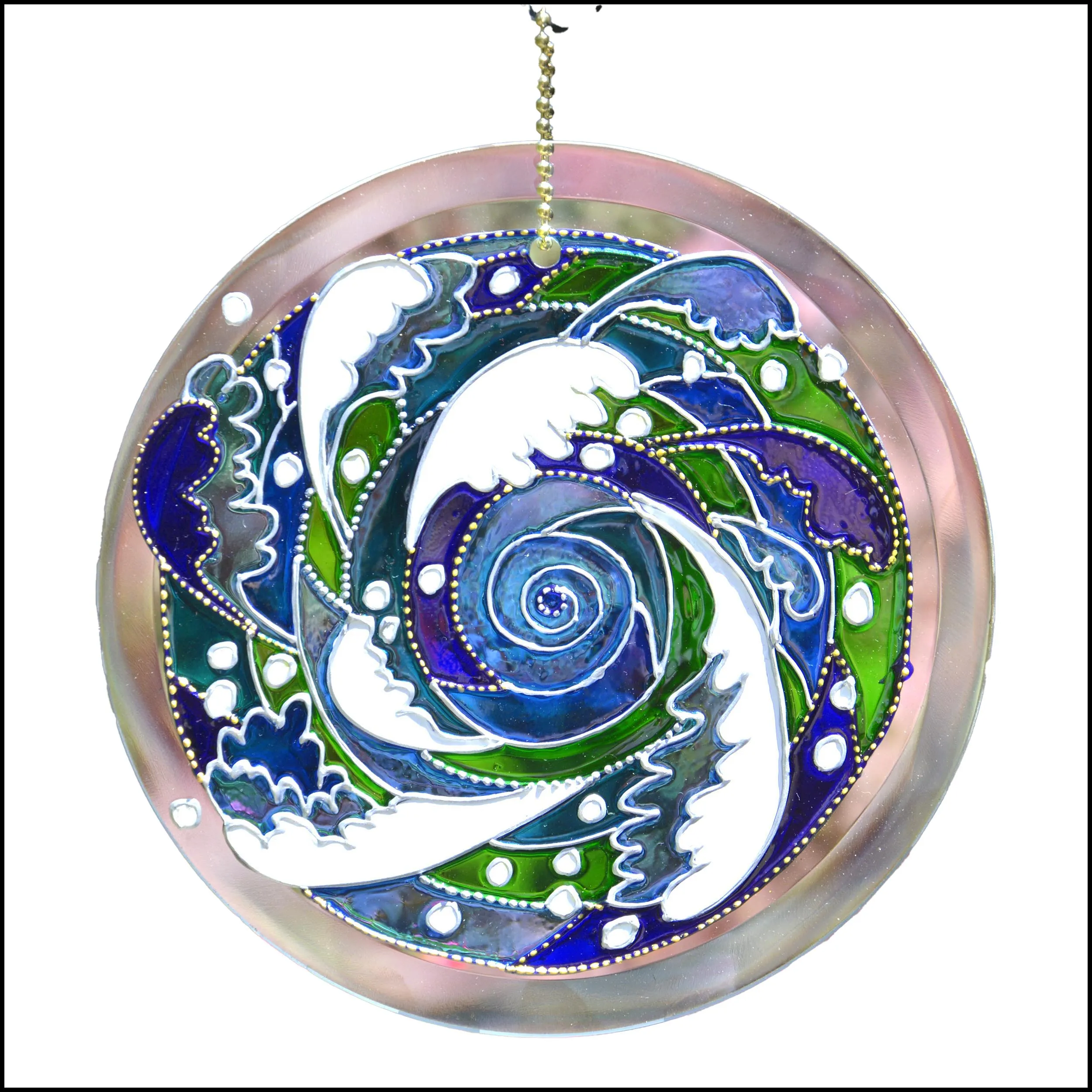 Oriental Whirlpool Suncatcher