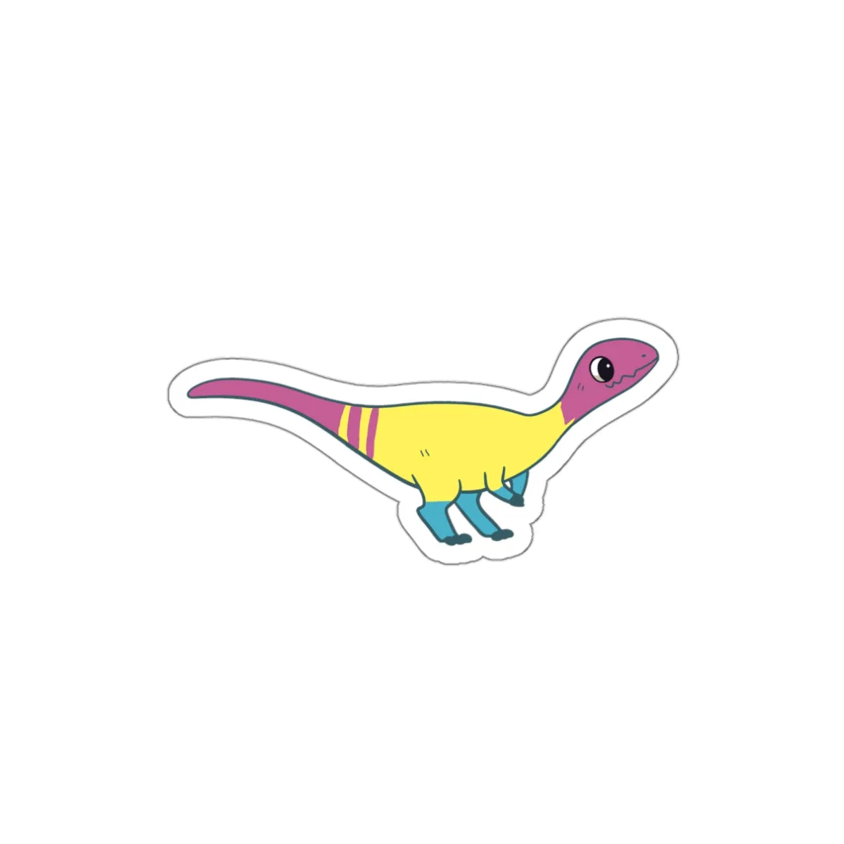 Pansexual Pride Ceolophysis Sticker - Die-Cut Stickers