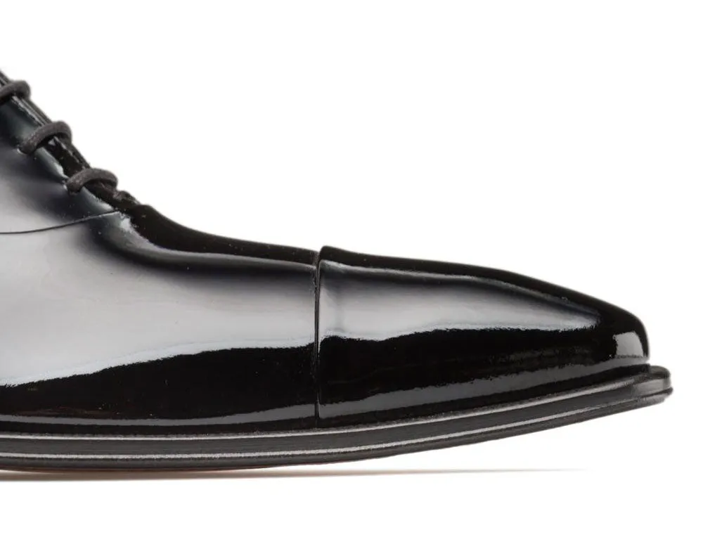 Patent Leather Formal Oxford Black