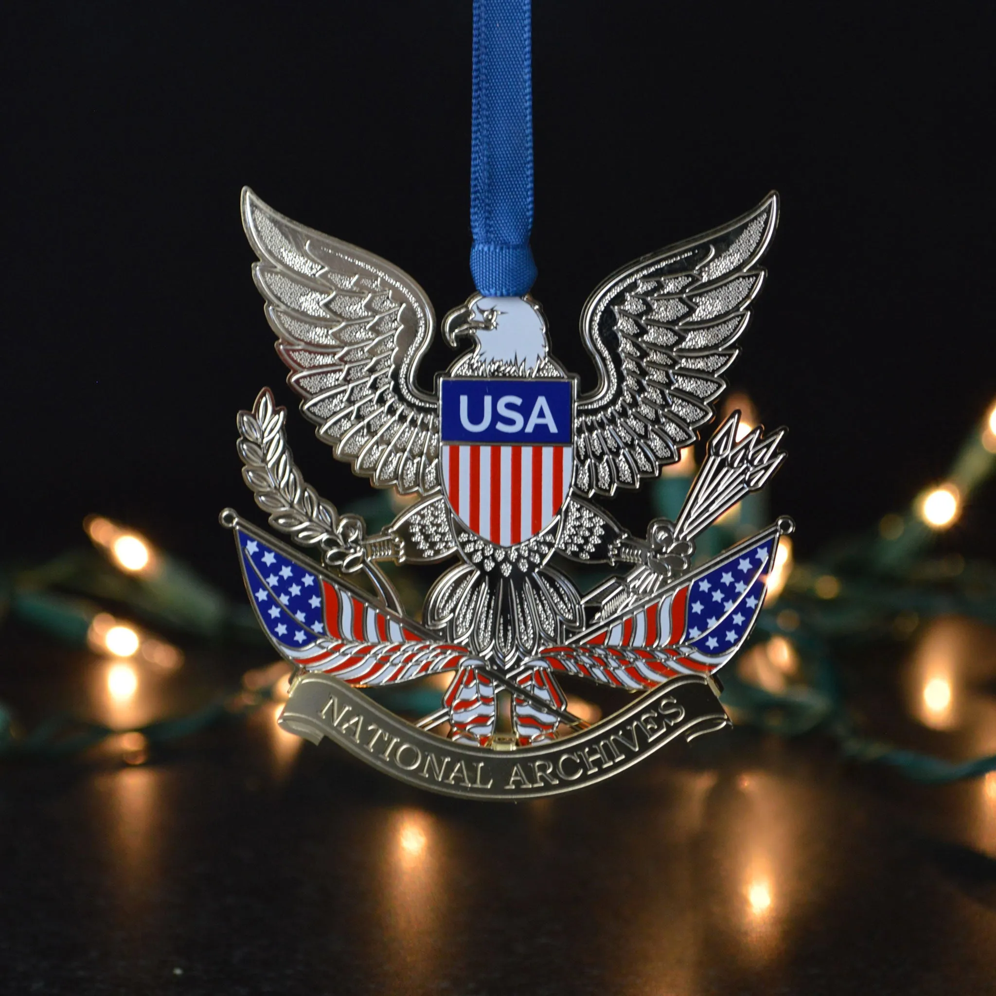 Patriotic Scene Ornament