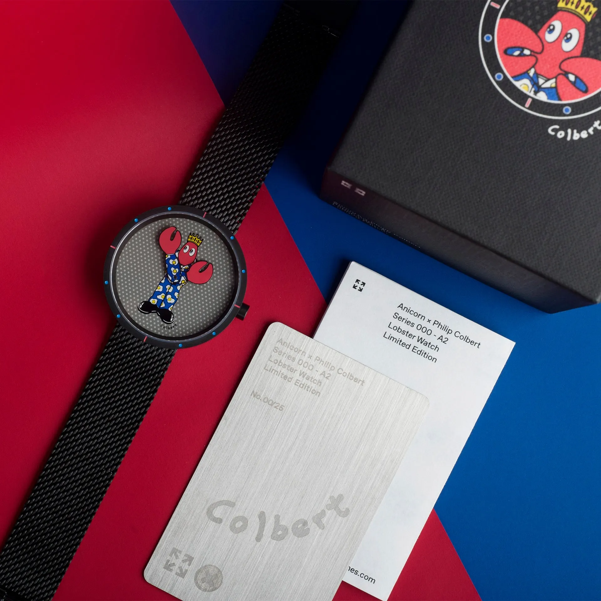 PHILIP COLBERT × ANICORN Automatic Lobster Watches - LIMITED EDITION