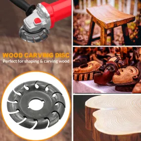 Powerful 12-Teeth Wood Carving Disc