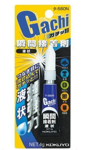 (Pre-Order) KOKUYO GLOO Gachi  Instant Adhesive TA-560N TA-580N