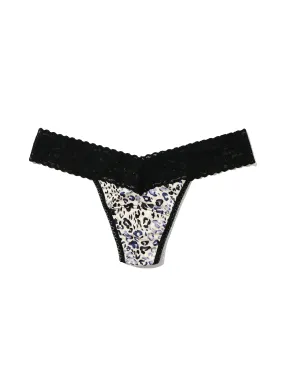 Printed DreamEase® Low Rise Thong Spotted Sale