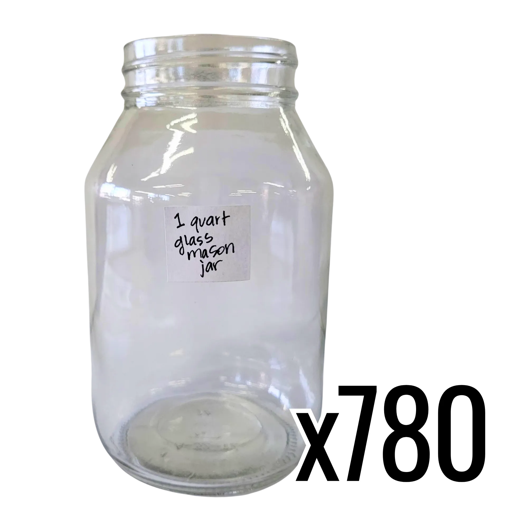 Quart Glass Mason Jar - 32 oz