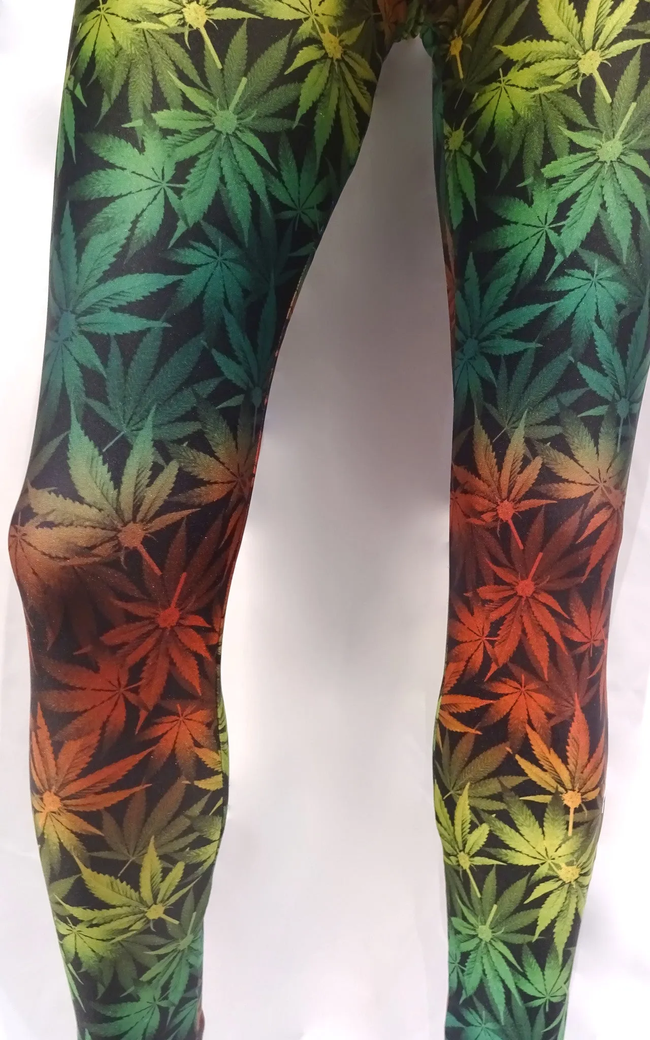 Rasta Marijuana Leggings