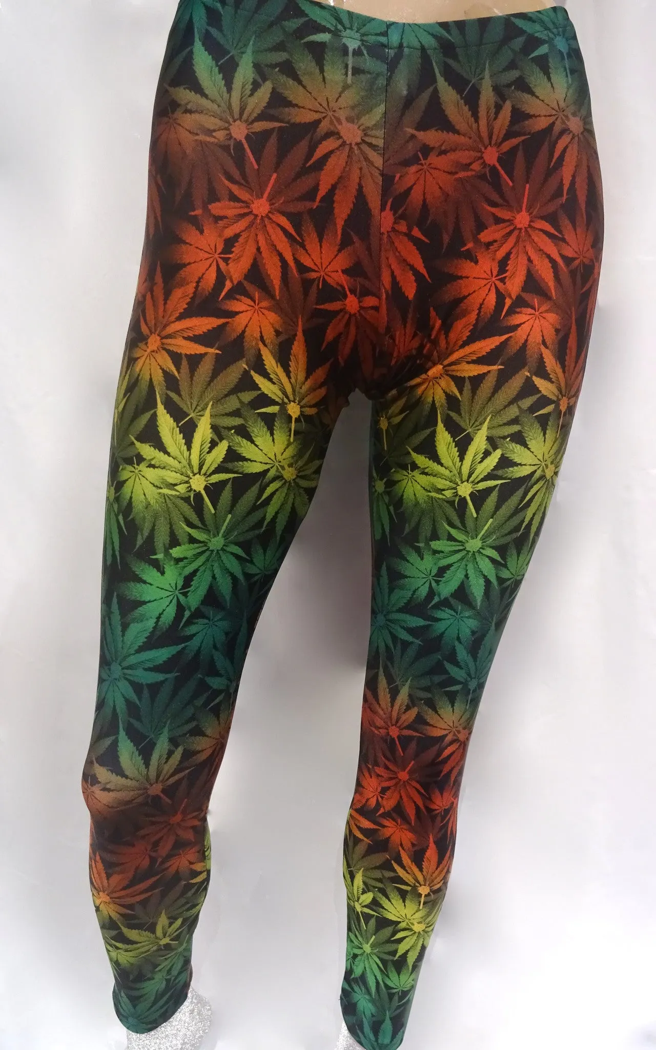 Rasta Marijuana Leggings