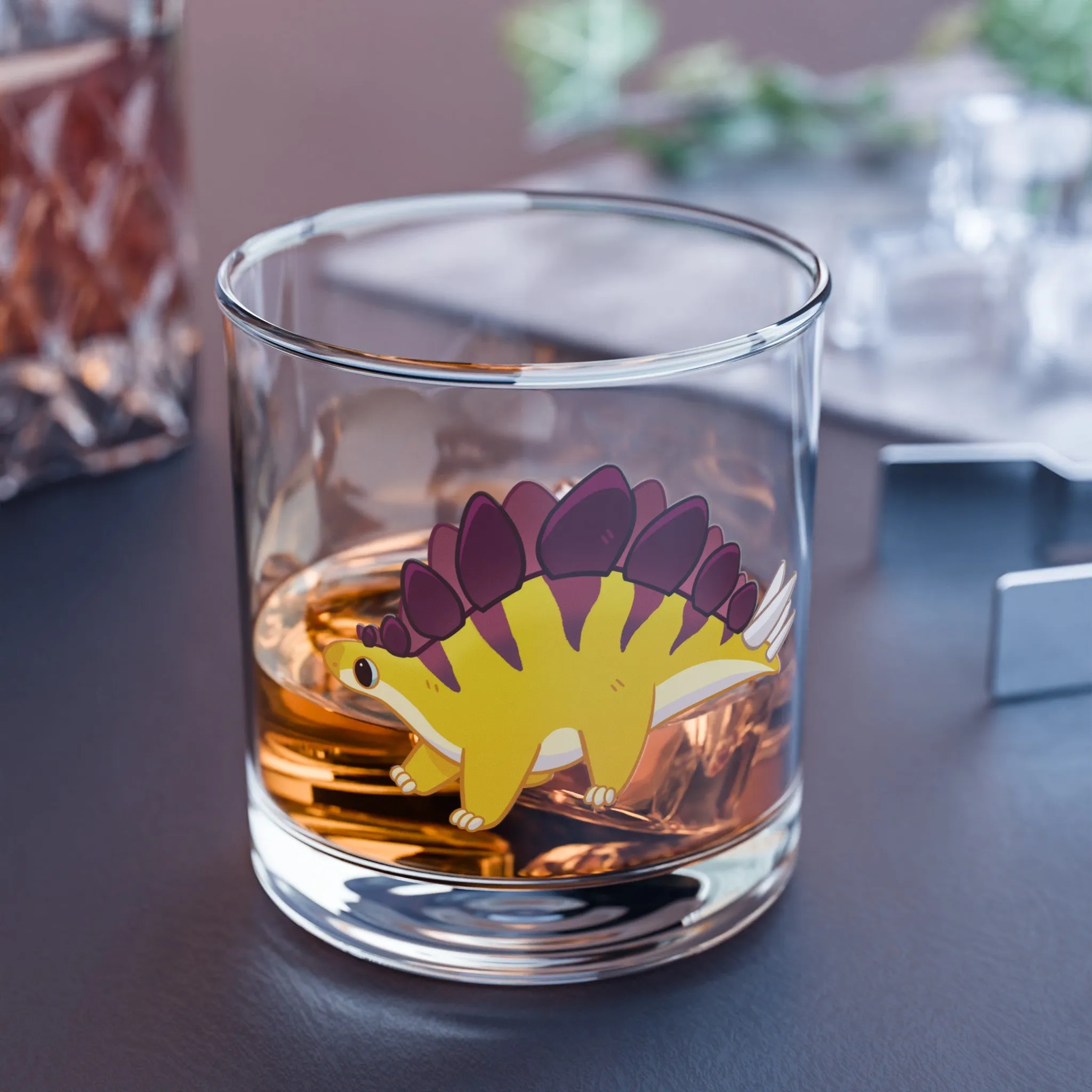 Retro Collectible Glass - Stegosaurus