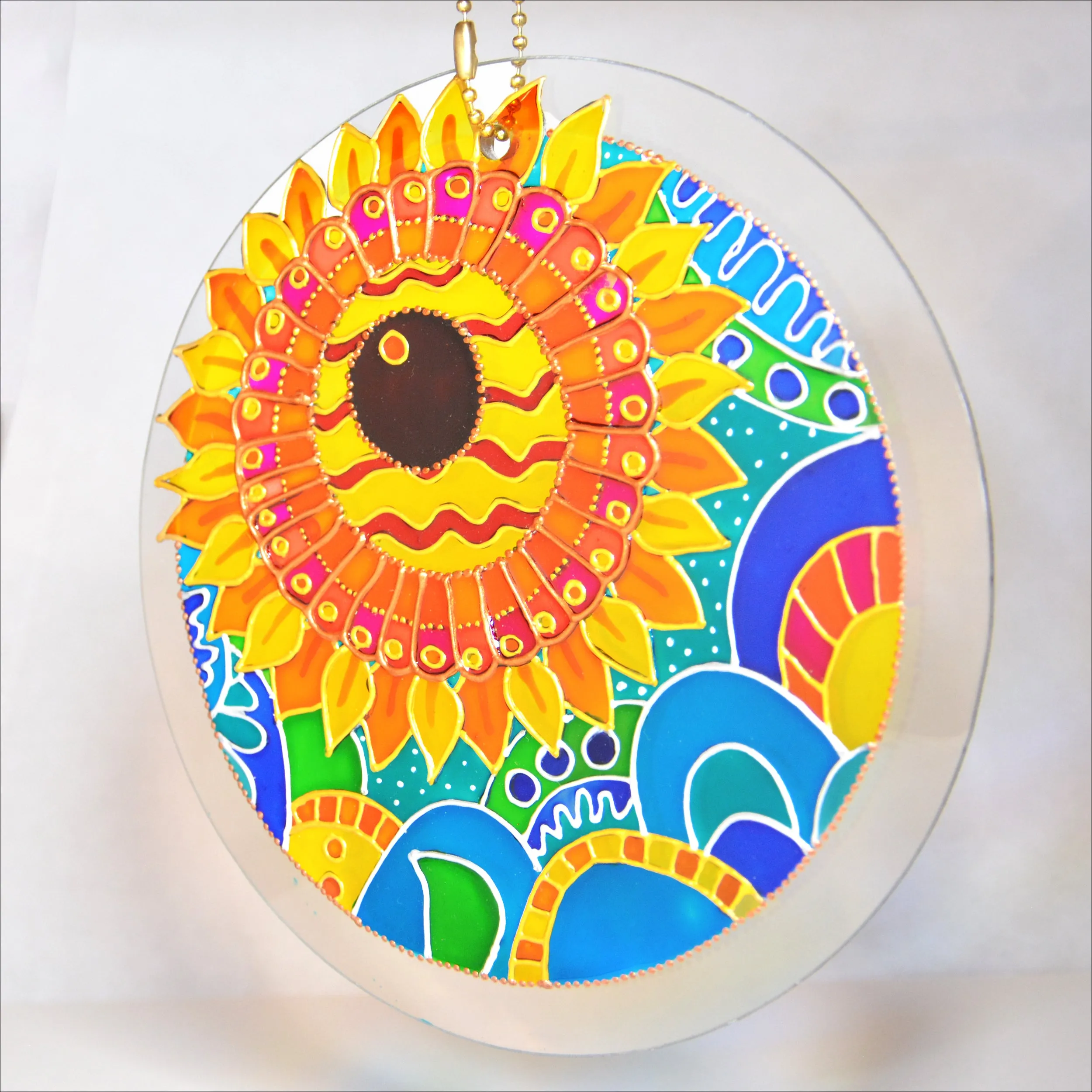 Shining Sunflower Suncatcher