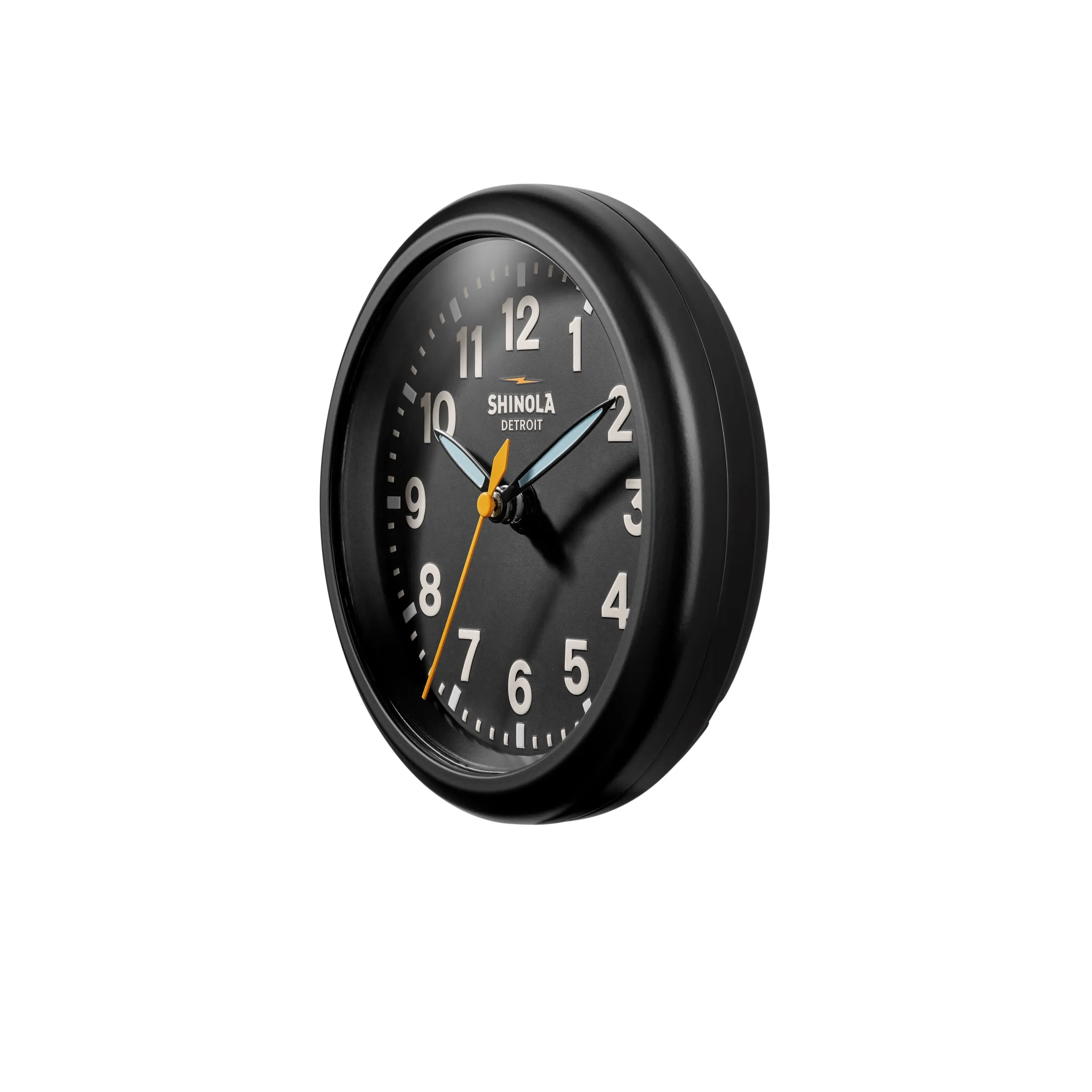 Shinola RunWell 6" Desk Clock