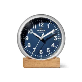 Shinola RunWell 6" Desk Clock