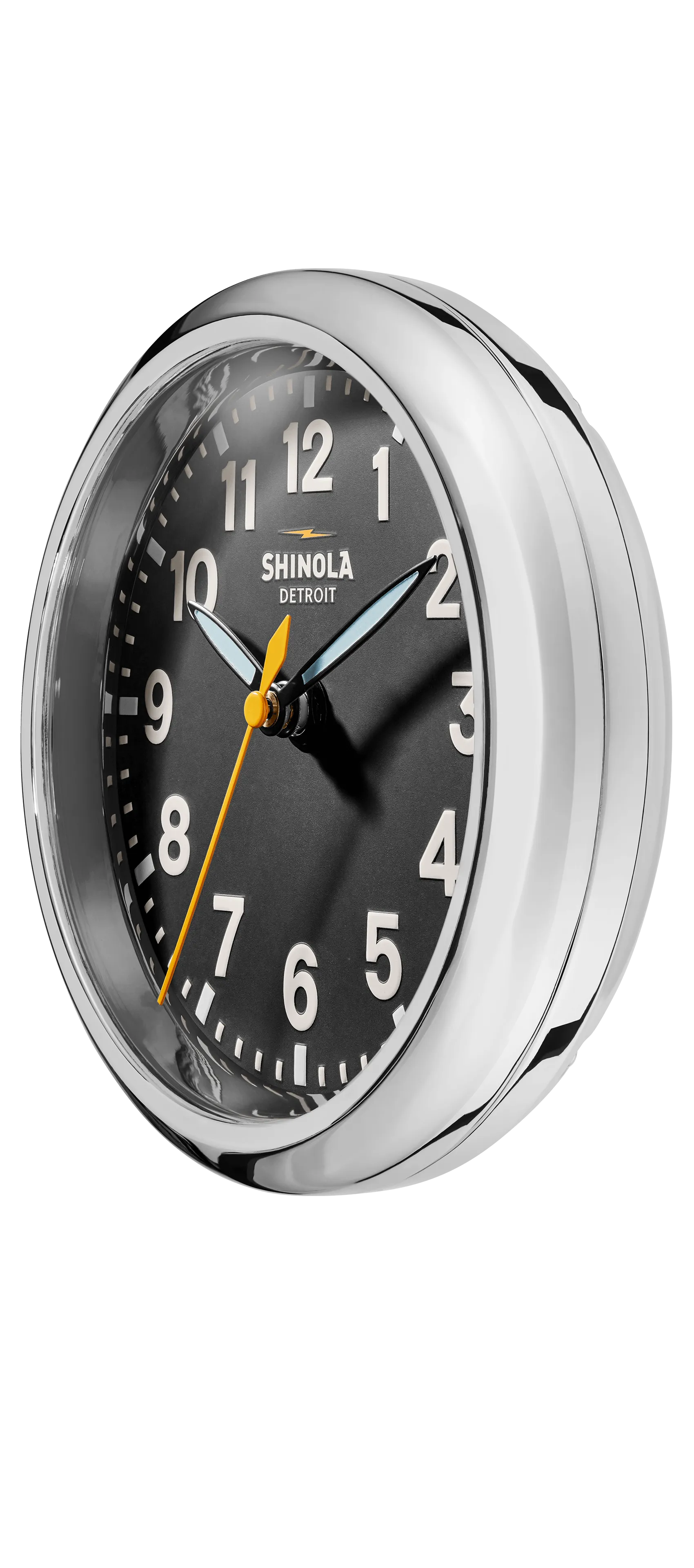 Shinola RunWell 6" Desk Clock