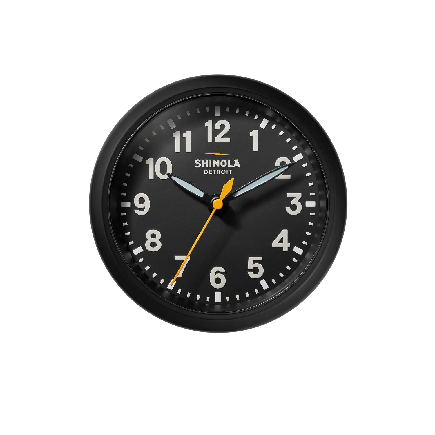 Shinola RunWell 6" Desk Clock