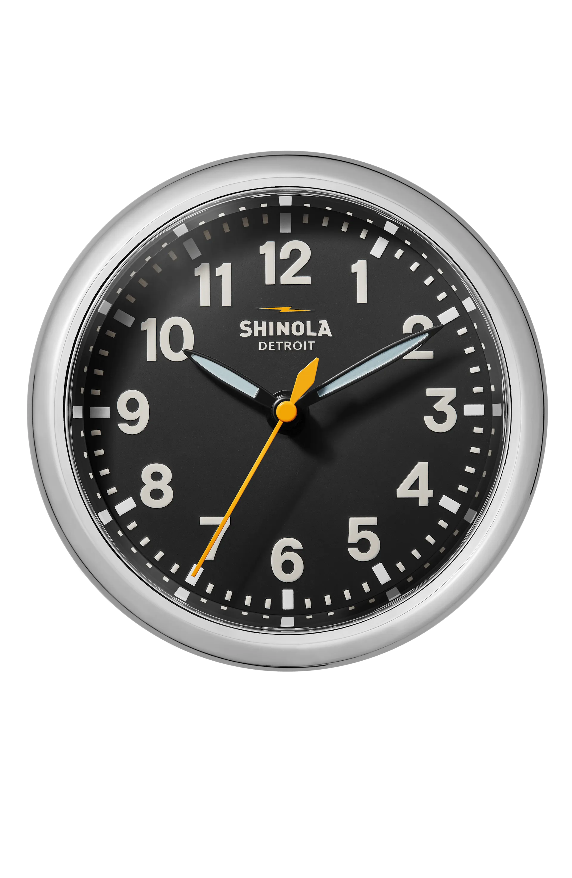 Shinola RunWell 6" Desk Clock