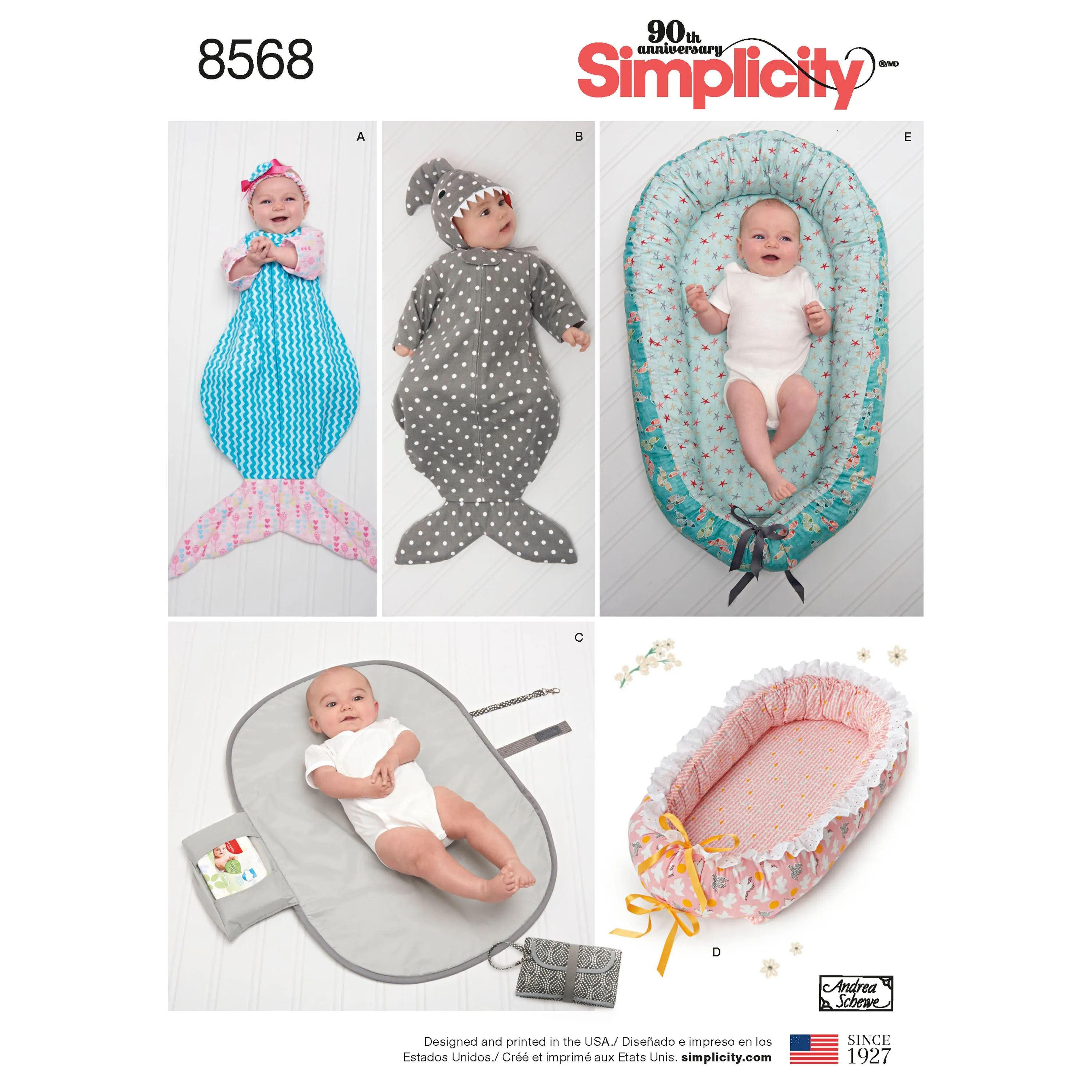 Simplicity Pattern 8568 Baby Accessories