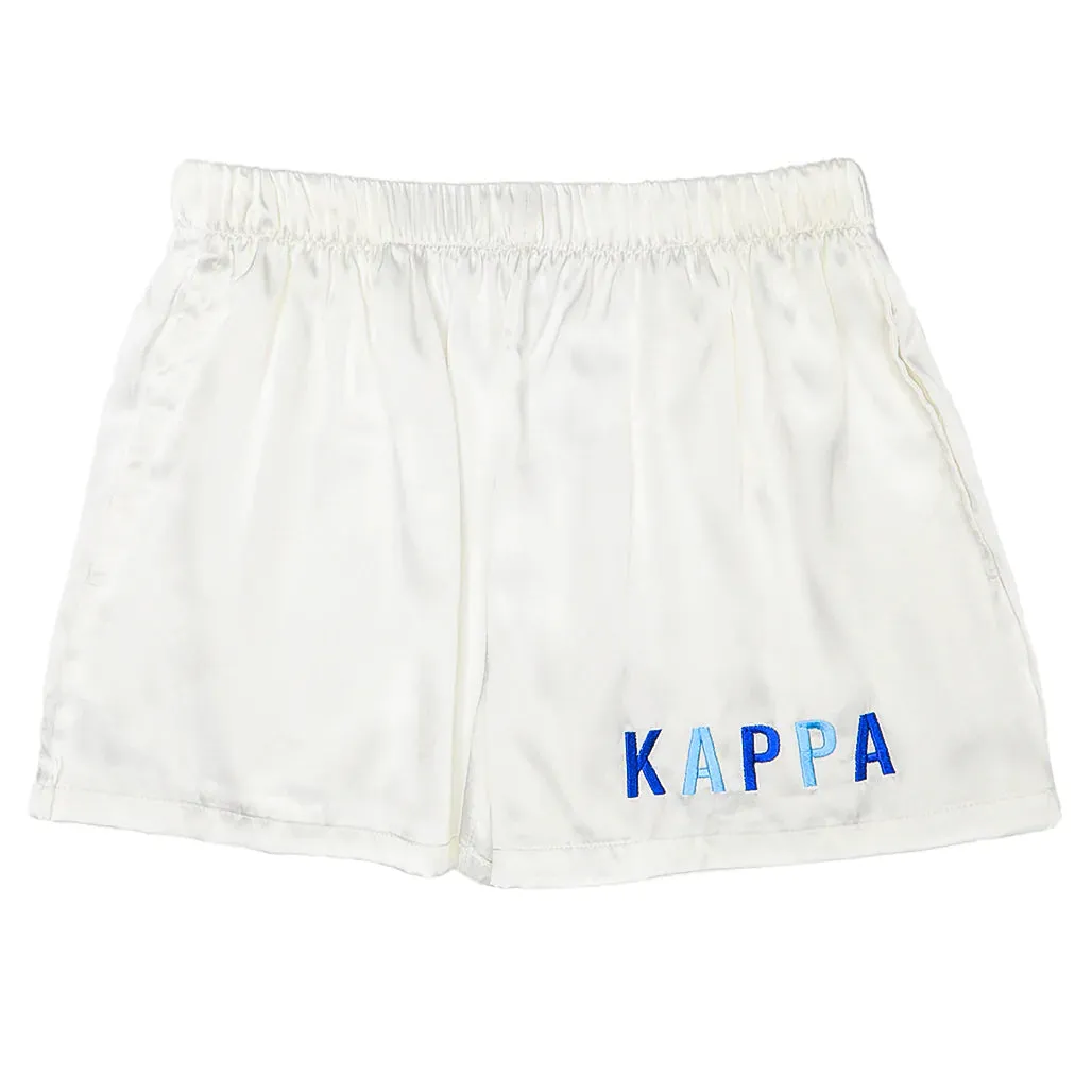 Sorority Satin PJ Shorts