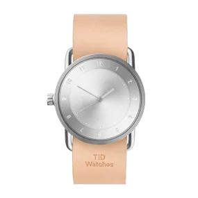 TID No.2 36mm Steel Dial / Natural Leather Strap