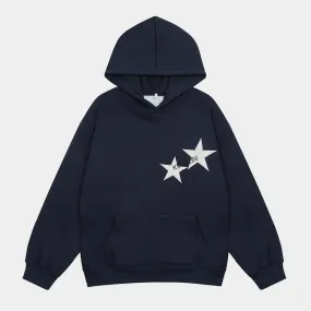 Twinkle Threads | Star Embellished Hoodie