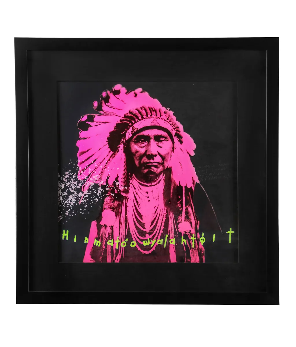 Walter Knabe Artwork Chief Joseph The Mystic Limited Edition Screenprint