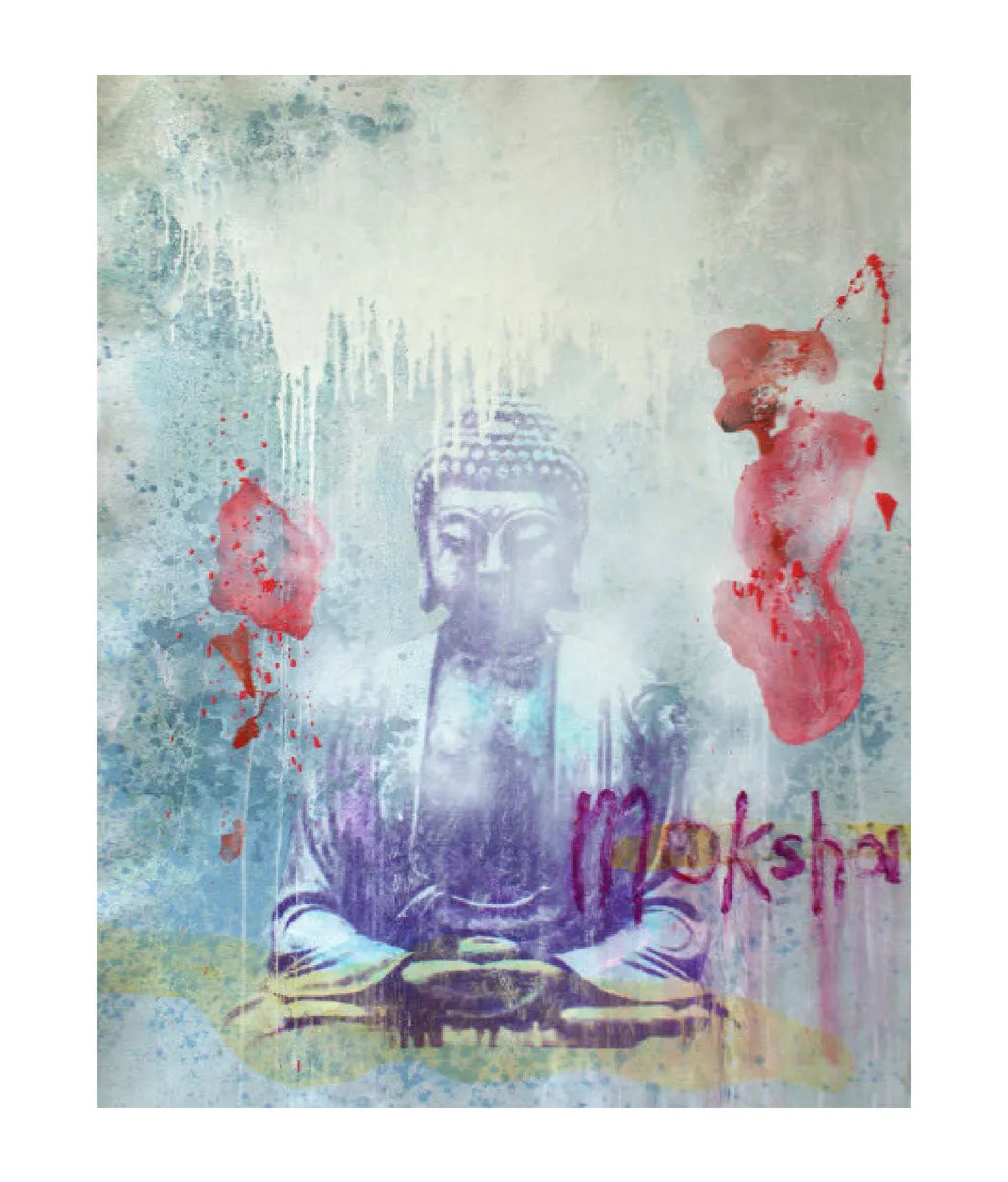 Walter Knabe Artwork Moksha Original Painting - SOLD