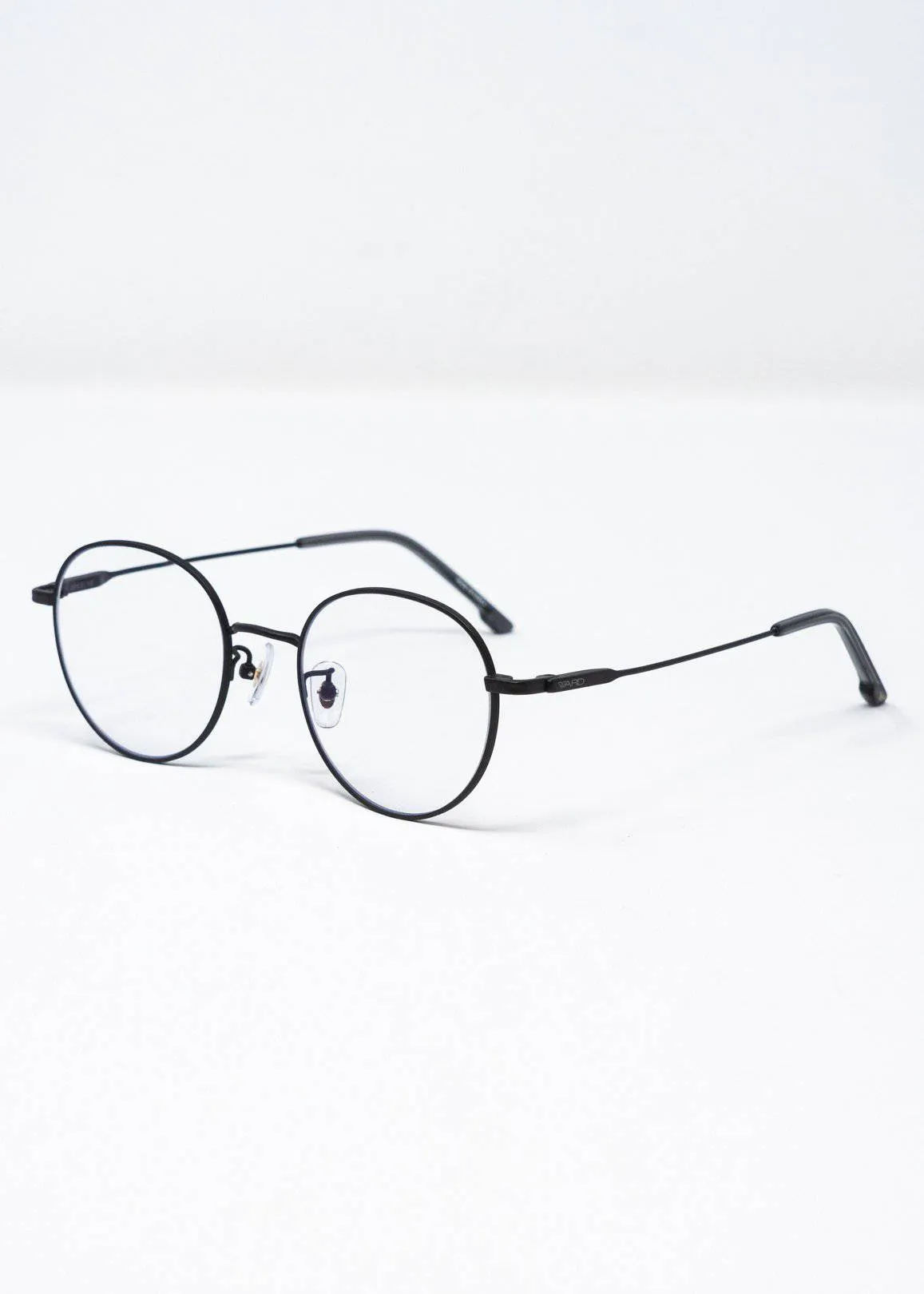 Ward Eyewear Blue Light Blocking Glasses in Baron Satin Black