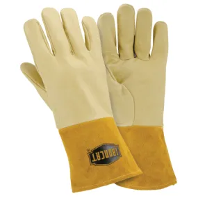 West Chester IronCat 6021 Pigskin MIG Welding Glove, Kevlar Sewn, 6 Pair