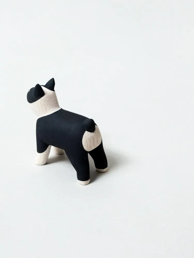 Wooden Animal - Boston Terrier