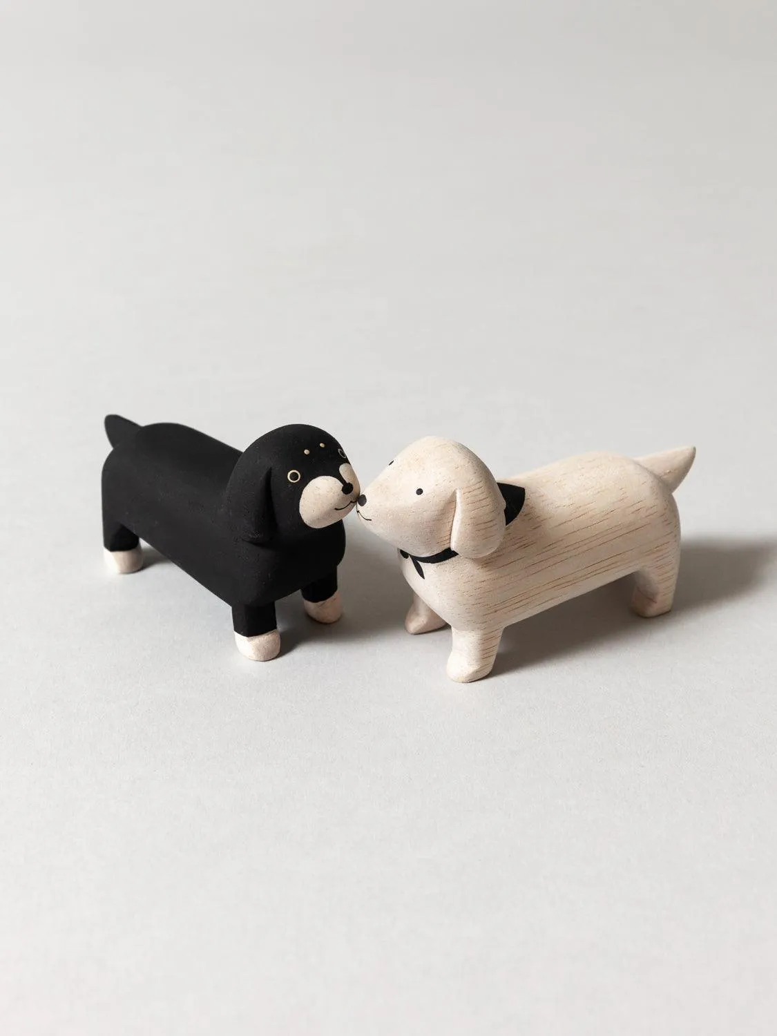 Wooden Animal - Dachshund, Black