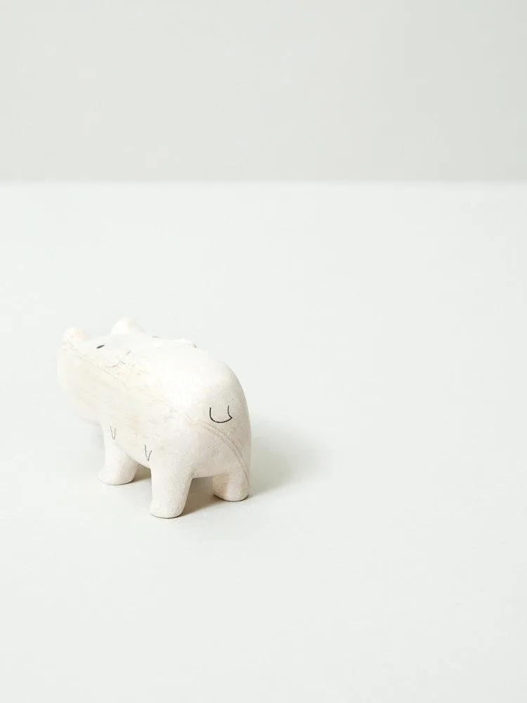 Wooden Animal - Hippo