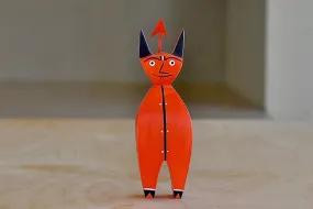 Wooden Doll Little Devil