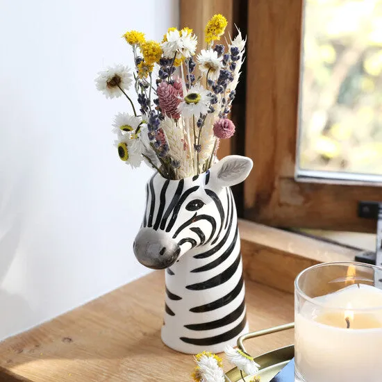 Zebra Vase