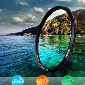 ZOMEI SLIM FRAME - THE CIRCULAR POLARIZING FILTER